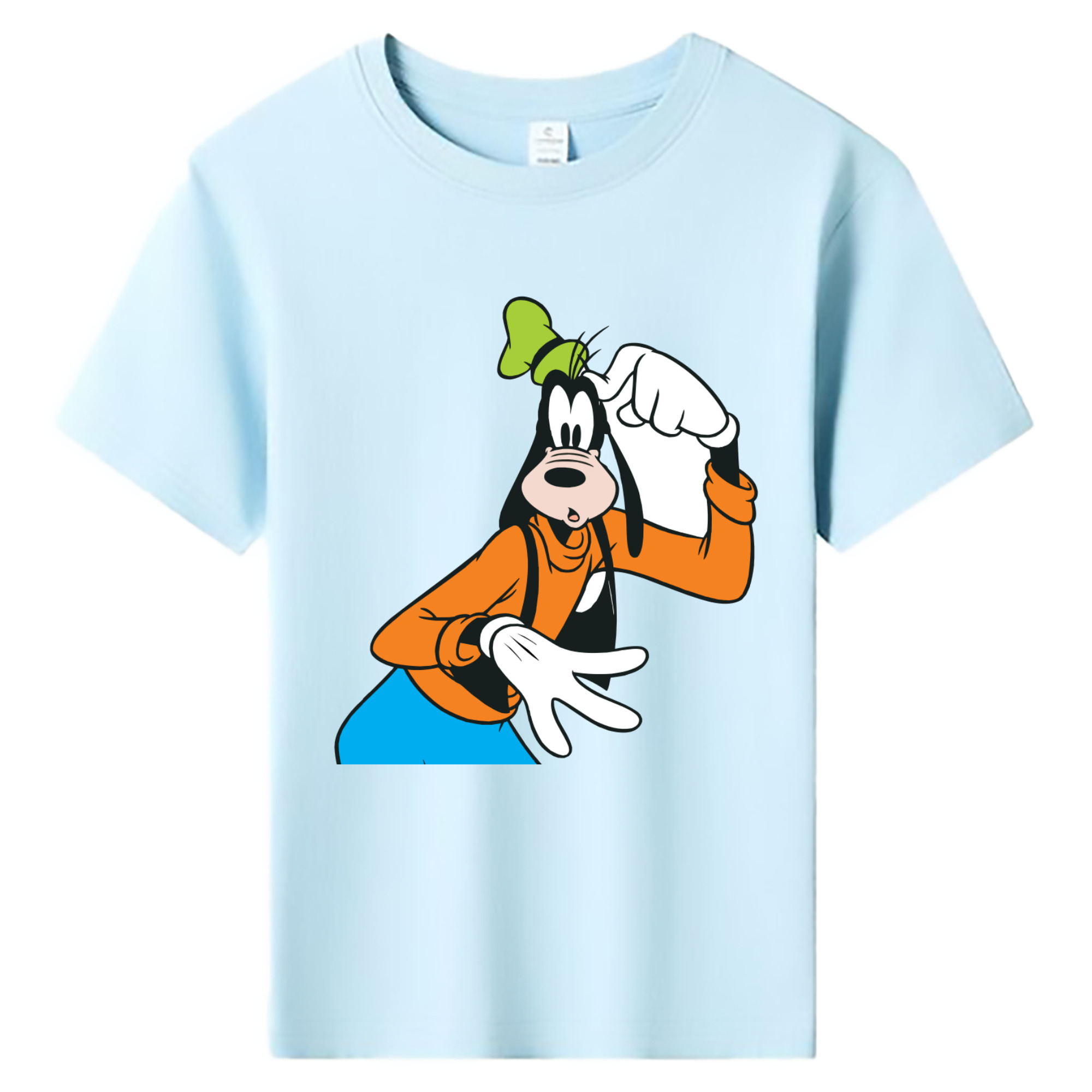 ミッキーマウス Mickey Mouse 綿100％キッズTシャツ（フロントプリント）